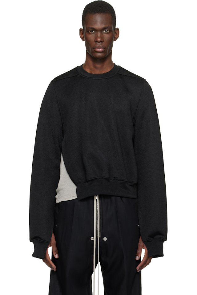 Rick Owens — Black Temple Vega Sweatshirt