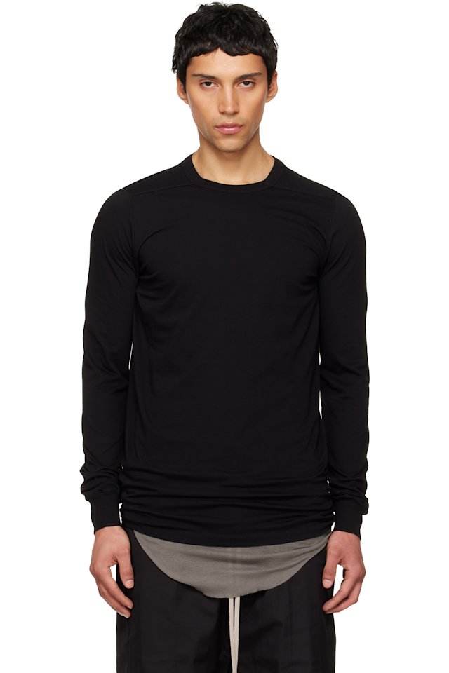 Rick Owens — Black Temple Level T-shirt