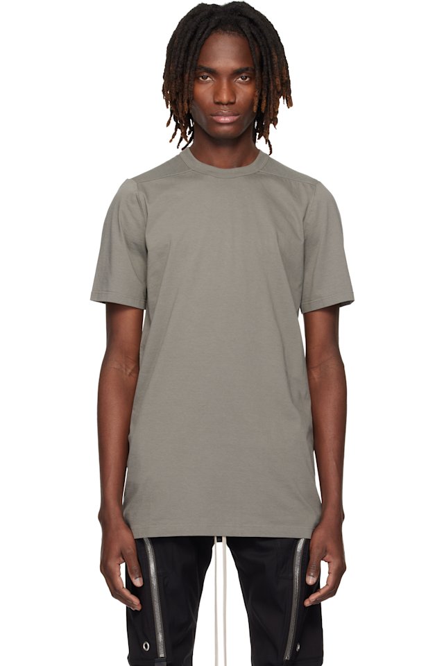 Rick Owens — Gray Temple Level T-shirt
