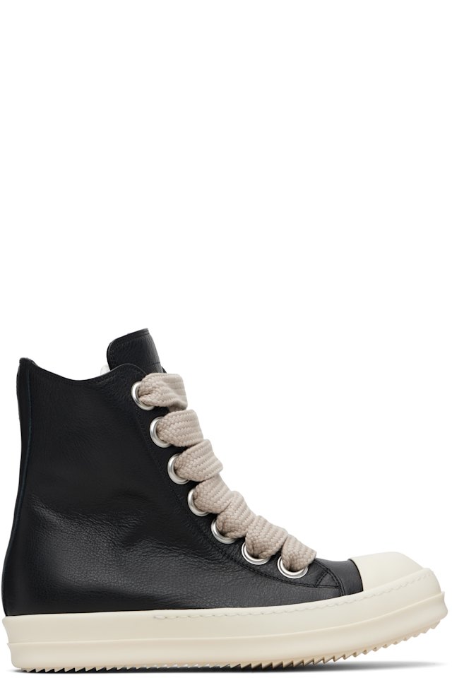 Rick Owens — Black Temple Jumbolace Sneaks Sneakers