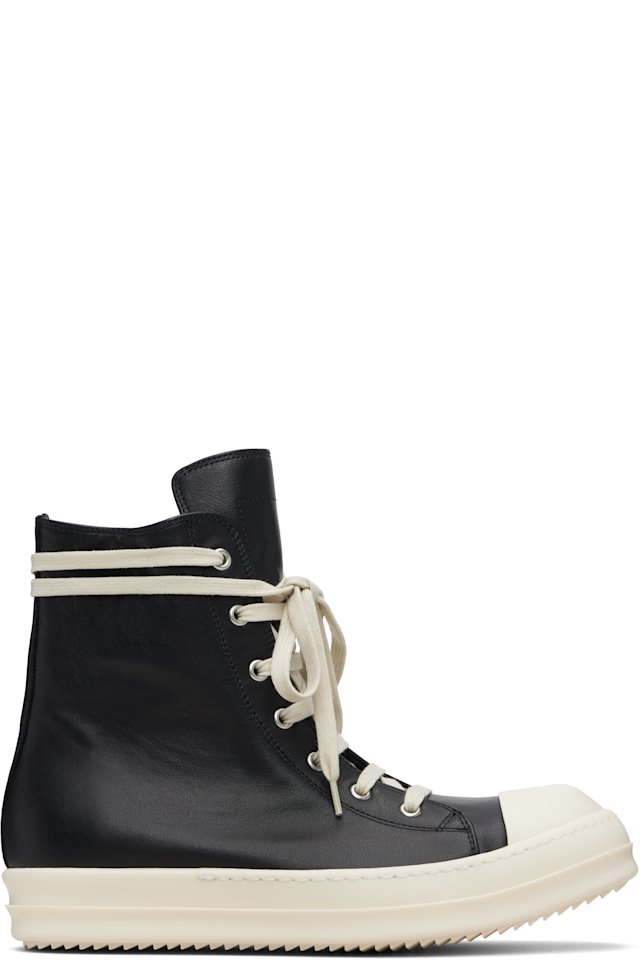 Rick Owens — Black Temple Sneaks Sneakers
