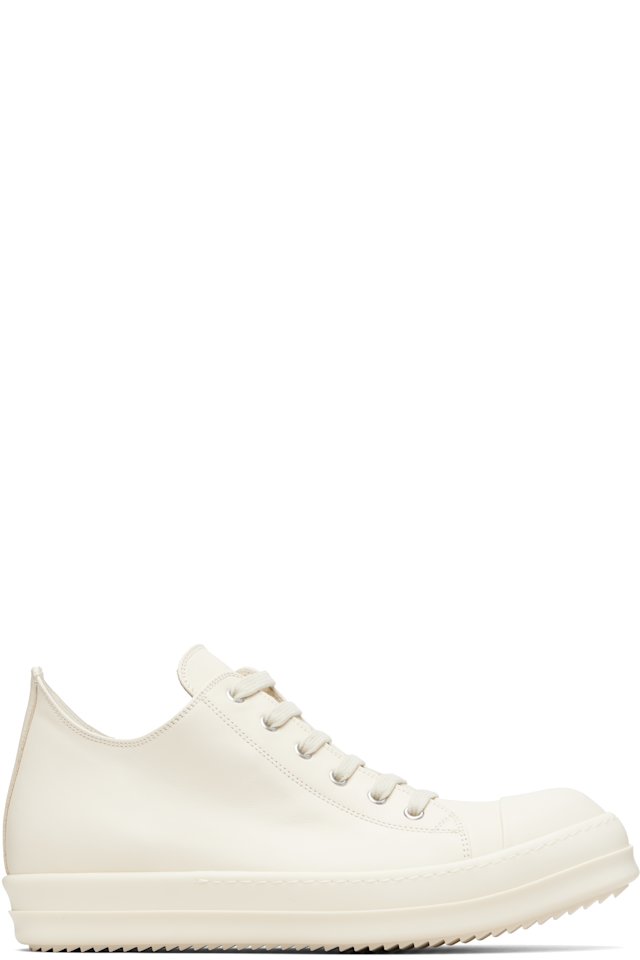 Rick Owens — Off-White Temple Low Sneakers