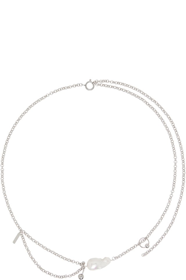 Justine Clenquet — Silver Lauren Belt