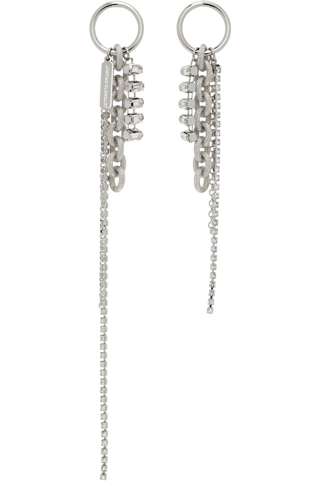 Justine Clenquet — Chloe Crystal Earrings
