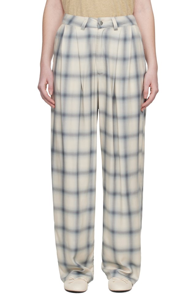 Collina Strada — Off White Catchfly Trousers