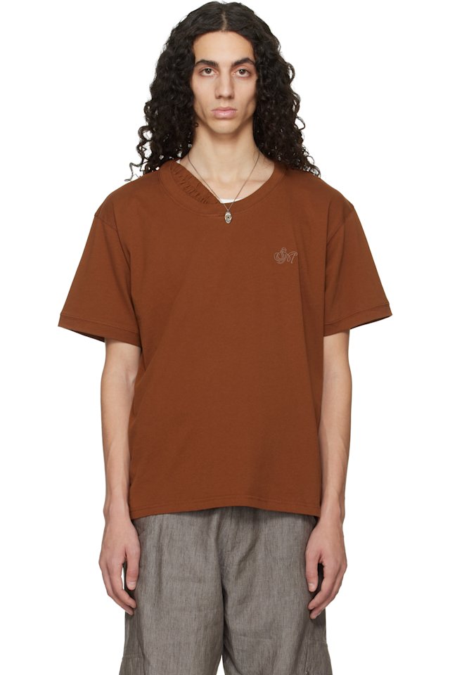 Serapis — Tan Waistband T-shirt
