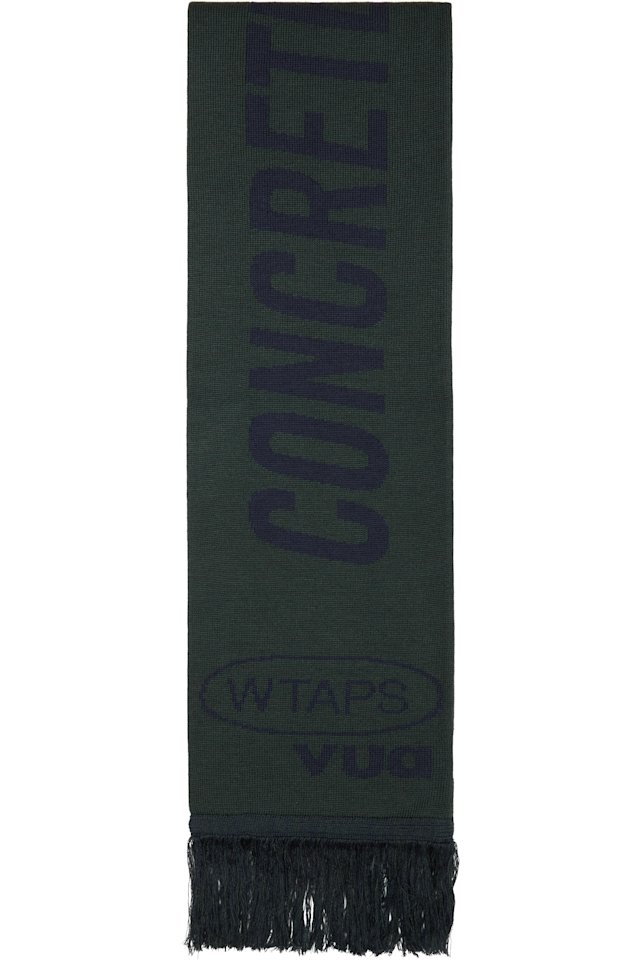 WTAPS — Khaki & Navy Evasion Muffler Scarf