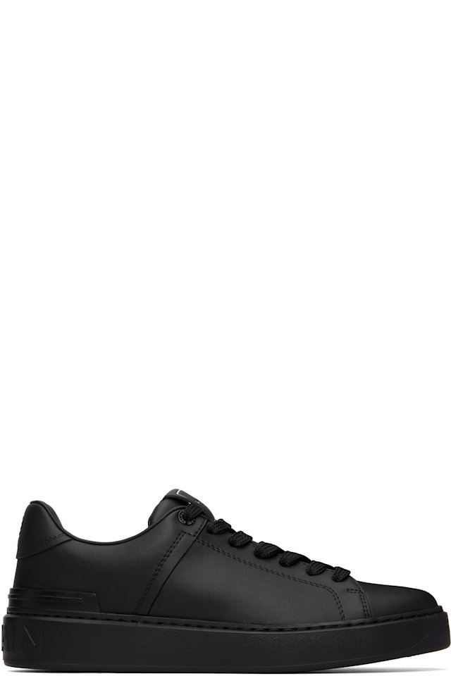 BALMAIN — Black B-Court Sneakers
