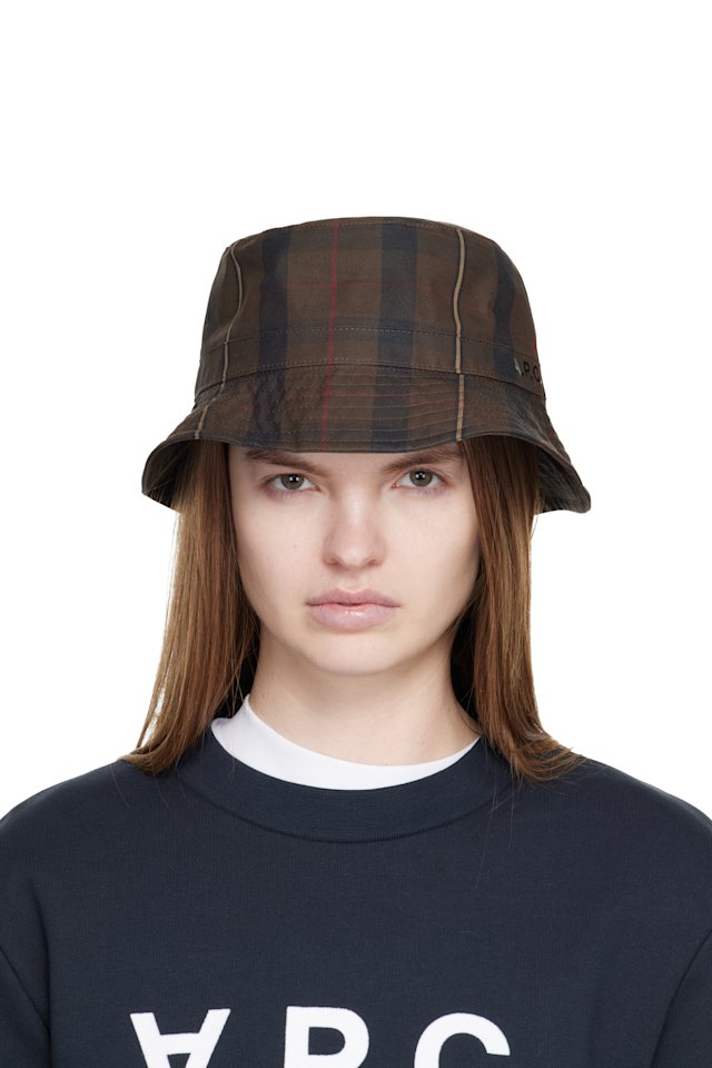 A.P.C. — Brown Mark Bucket Hat