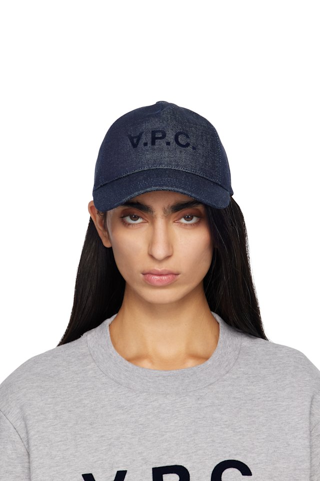 A.P.C. — Navy Eden 'VPC' Cap