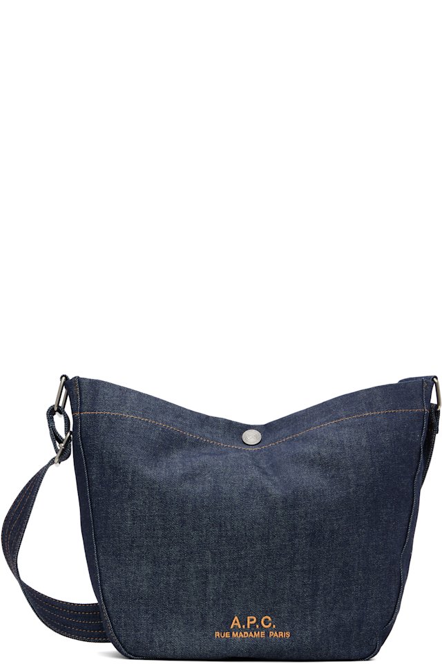 A.P.C. — Blue Journal Small Satchel