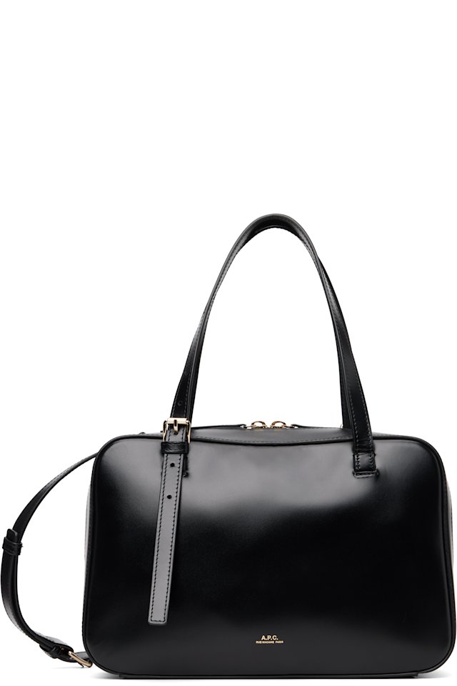 A.P.C. — Black Virginie Box Bag