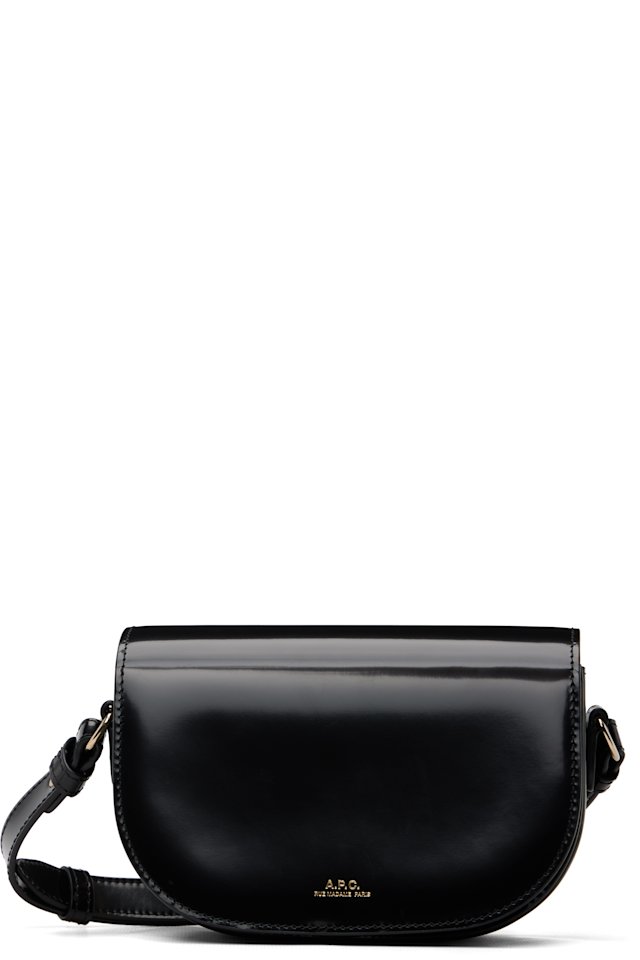 A.P.C. — Black 'Le B-Side' Small Bag