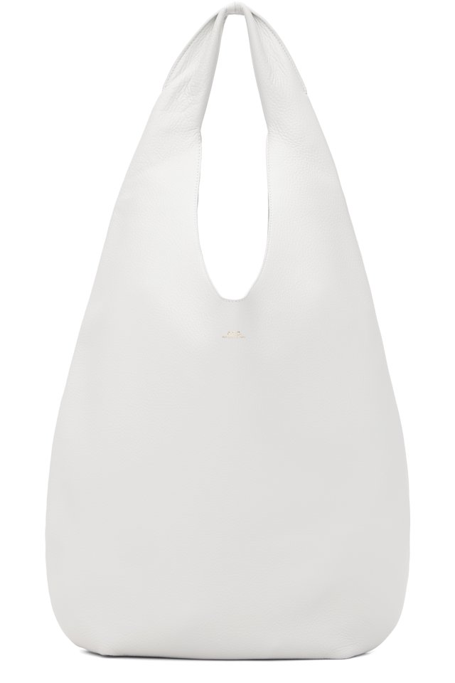 A.P.C. — Gray 'Le Neige' Bag