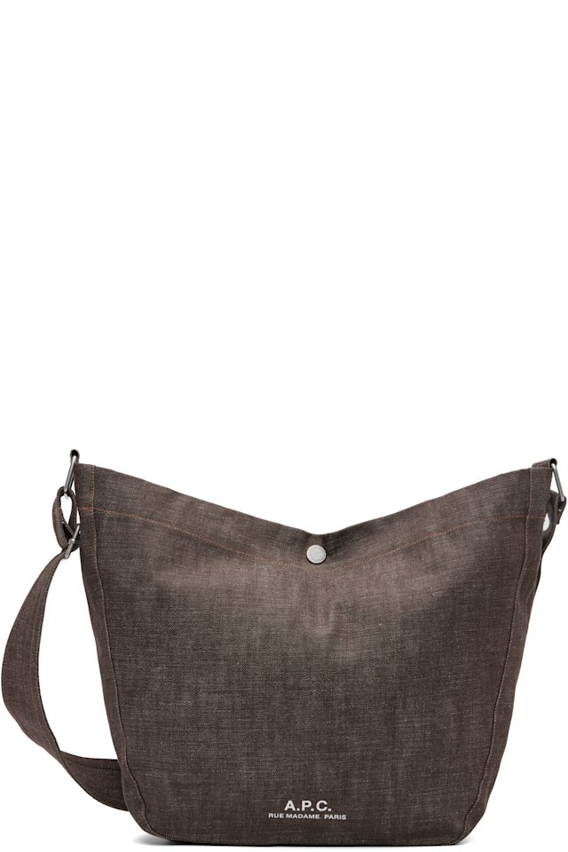 A.P.C. — Brown Journal Satchel