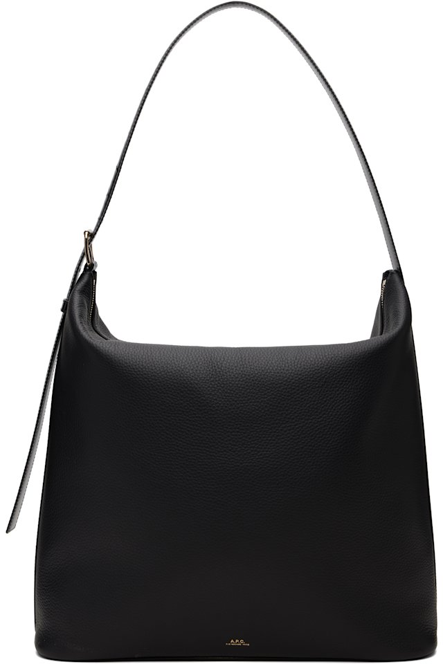 A.P.C. — Black Vera Maxi Bag