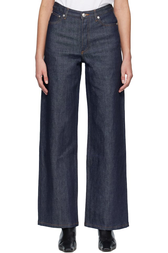 A.P.C. — Navy Elisabeth Jeans