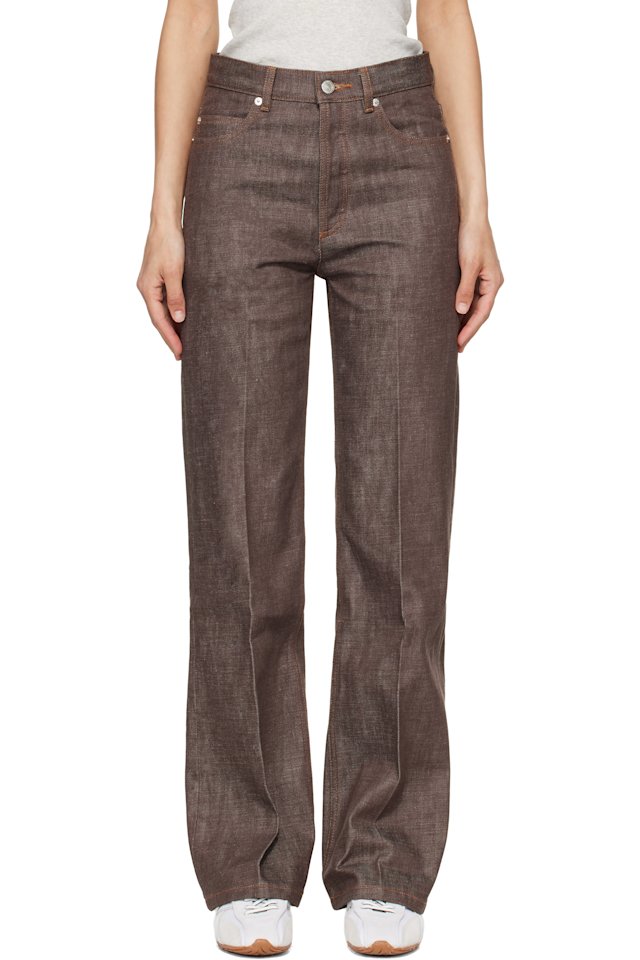 A.P.C. — Brown Arno Jeans