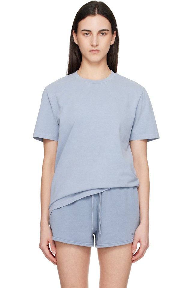 A.P.C. — Blue 'APC Printemps 26' T-shirt