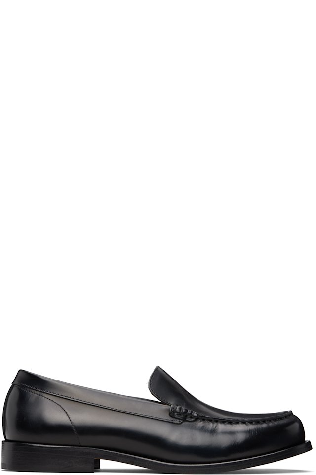 A.P.C. — Black Moc Loafers