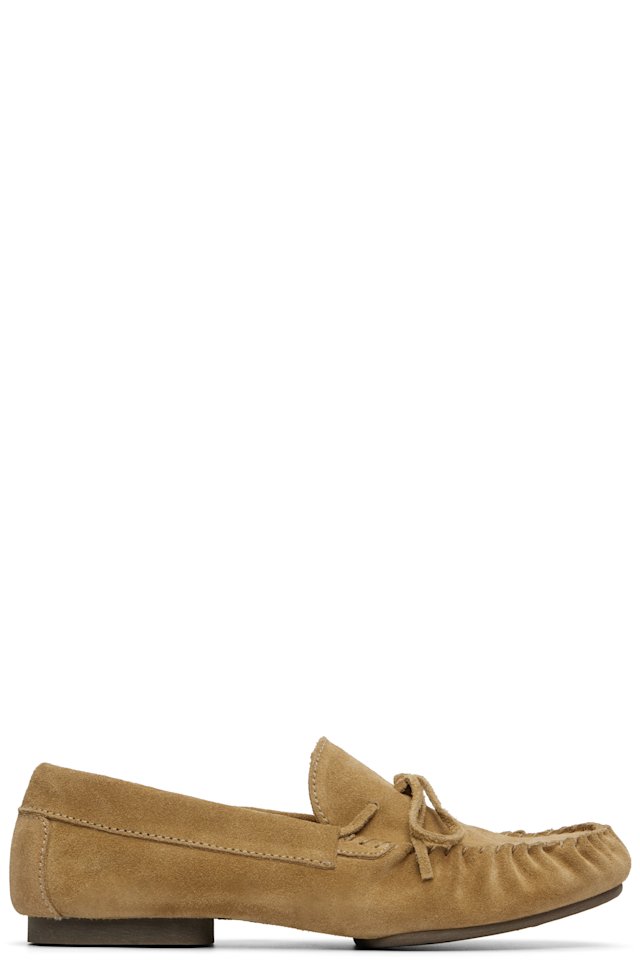 A.P.C. — Beige 'Les Souples' Loafers