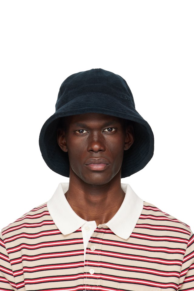 A.P.C. — Navy 'Le Bob' Bucket Hat