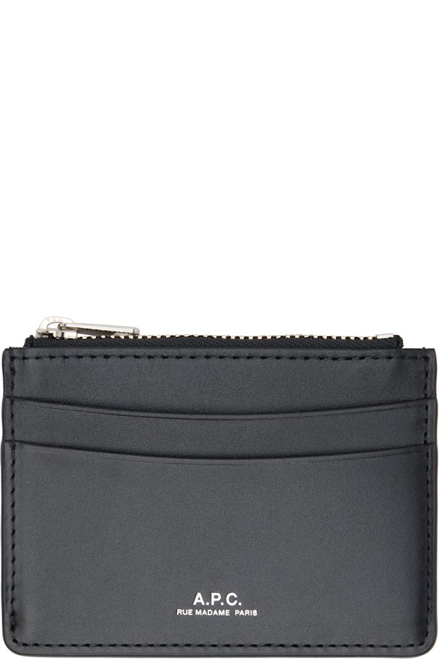 A.P.C. — Black Paris Card Holder