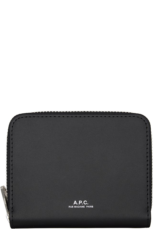 A.P.C. — Black Chelsea Zip Wallet