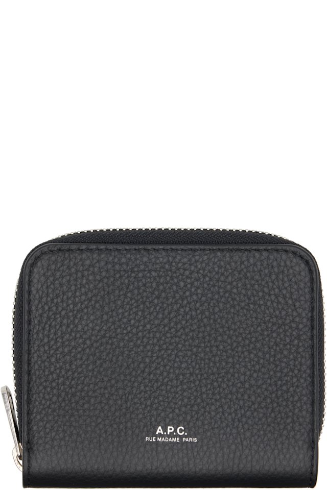 A.P.C. — Black Chelsea Zip Wallet