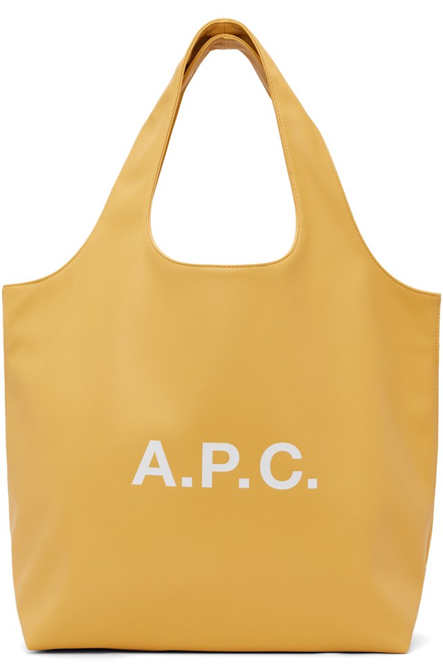A.P.C. — Yellow Ninon Tote