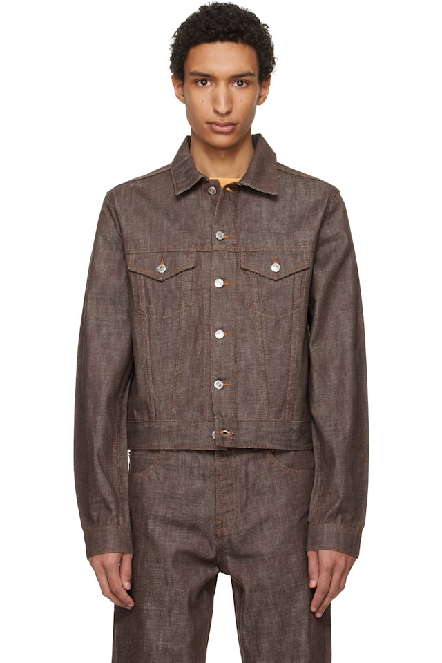 A.P.C. — Brown Lenny Denim Jacket