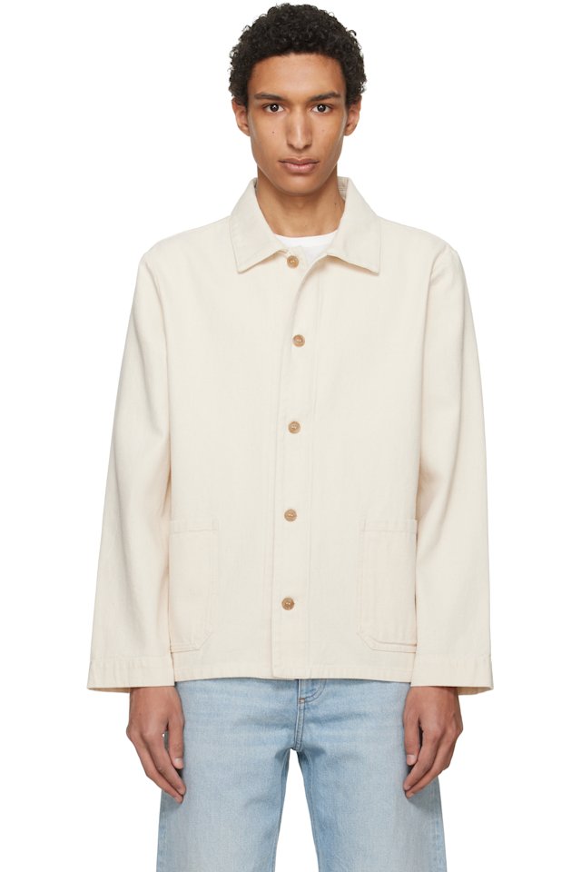 A.P.C. — Off-White Kerlouan Denim Jacket