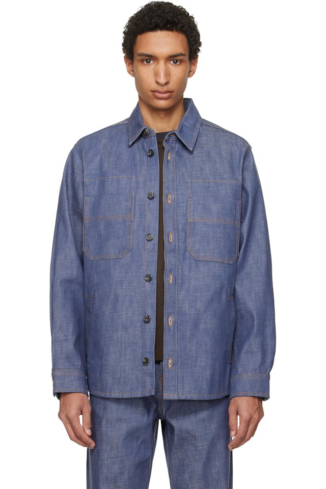 A.P.C. — Blue Noah Denim Jacket