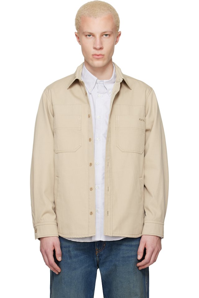 A.P.C. — Beige Noah Jacket