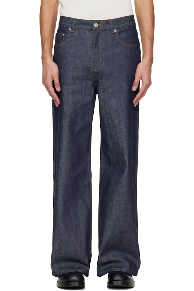 A.P.C. — Navy Clyde Jeans