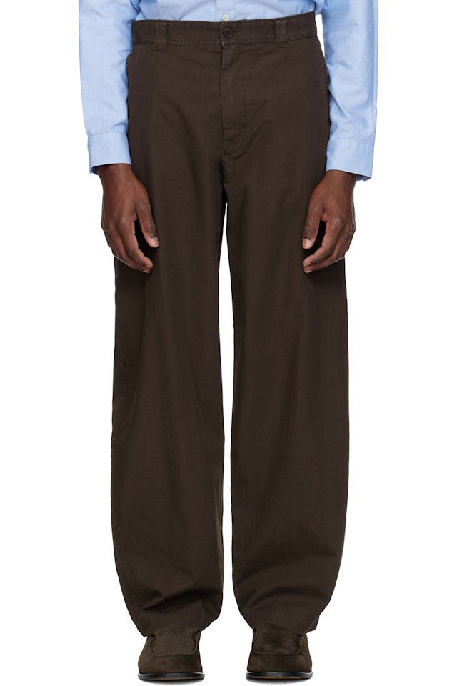 A.P.C. — Brown Dan Chino Trousers