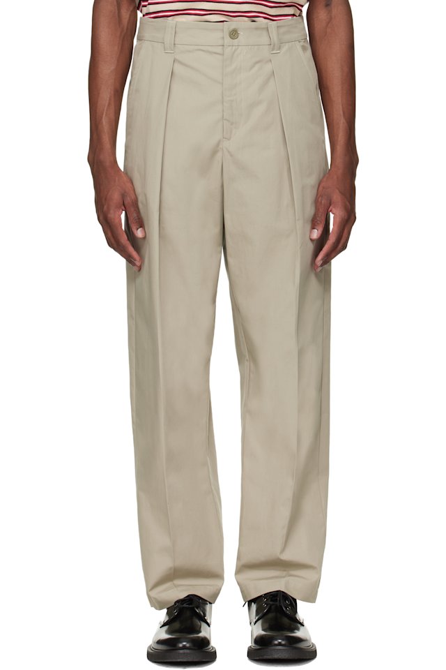 A.P.C. — Khaki Renato Trousers