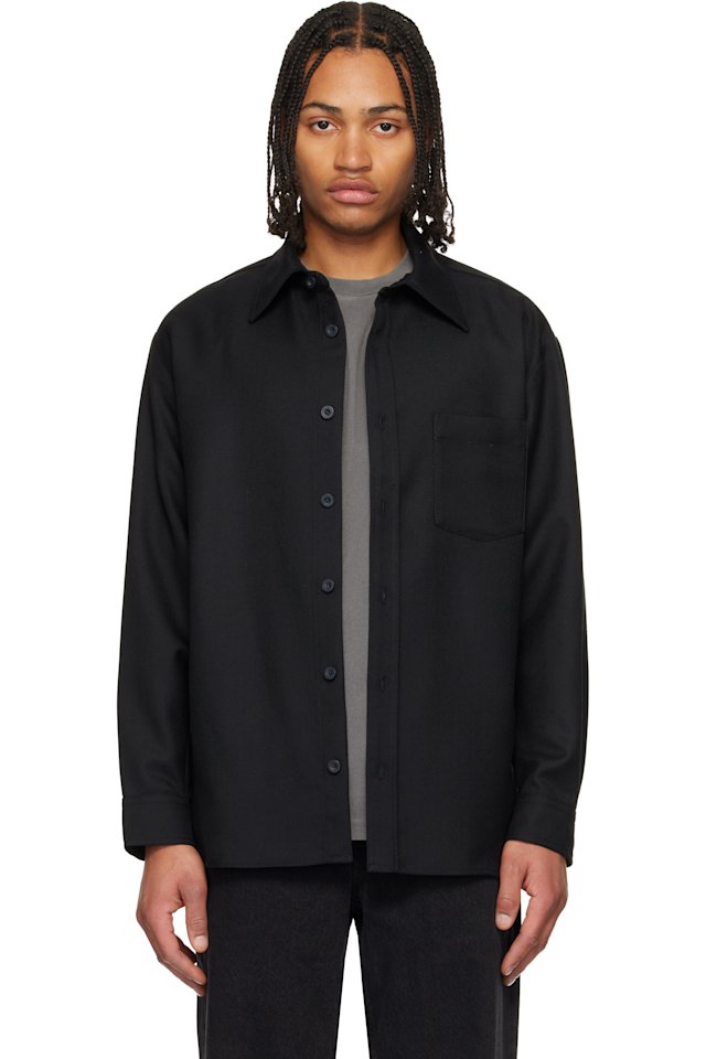 A.P.C. — Black Malaury Overshirt