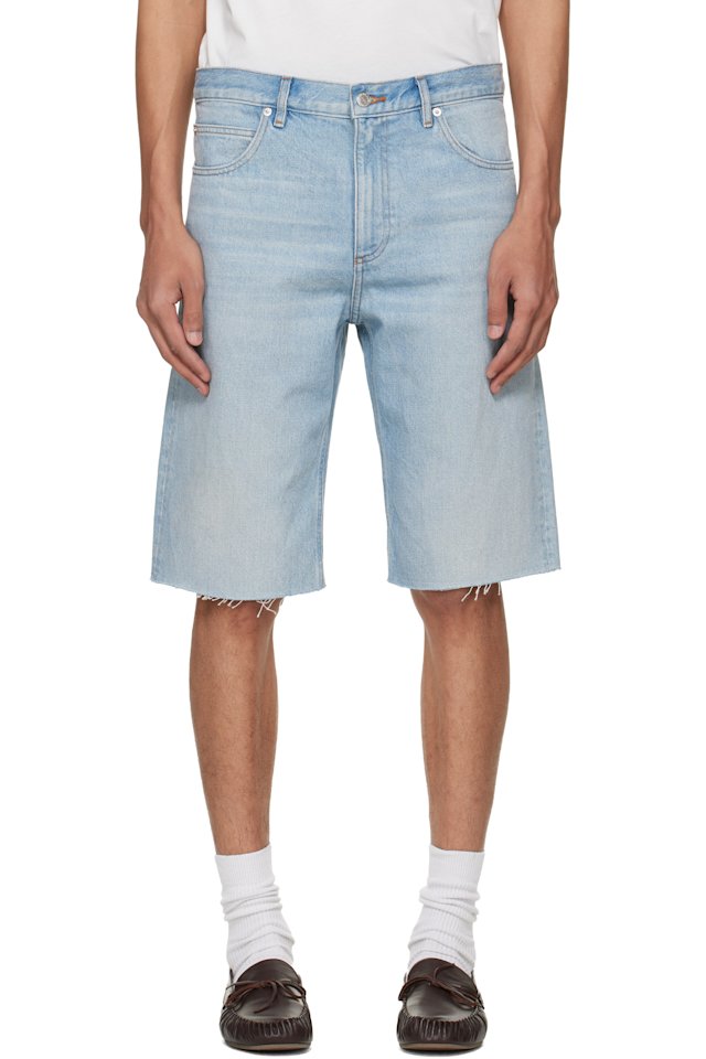 A.P.C. — Blue Sam Denim Bermuda Shorts