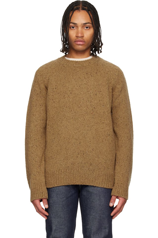 A.P.C. — Tan Harris Sweater
