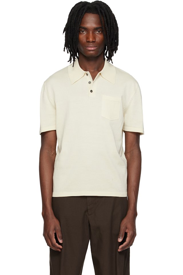 A.P.C. — Off-White Colin Polo