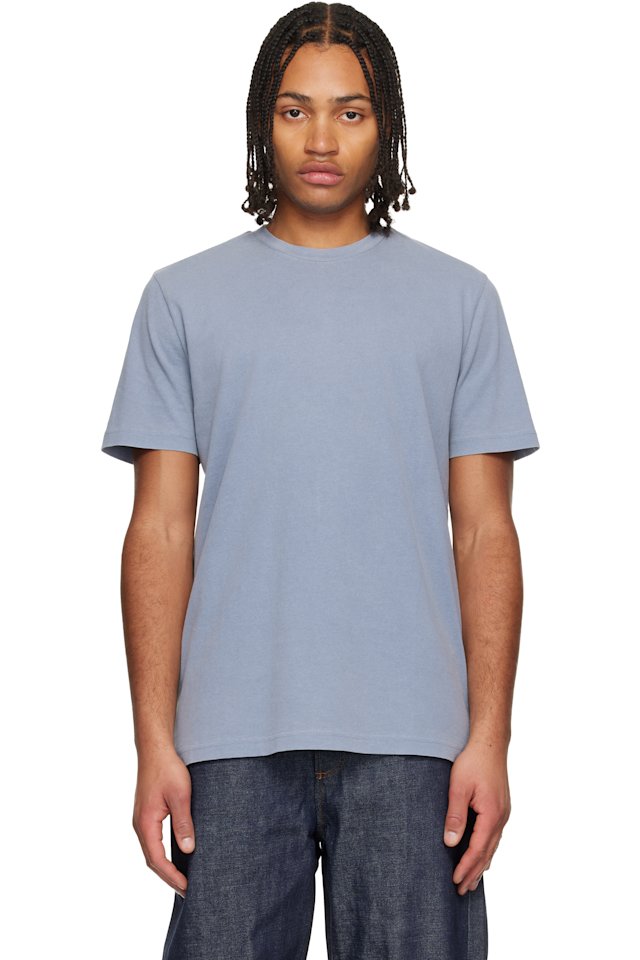 A.P.C. — Blue 'APC Printemps 26' T-shirt