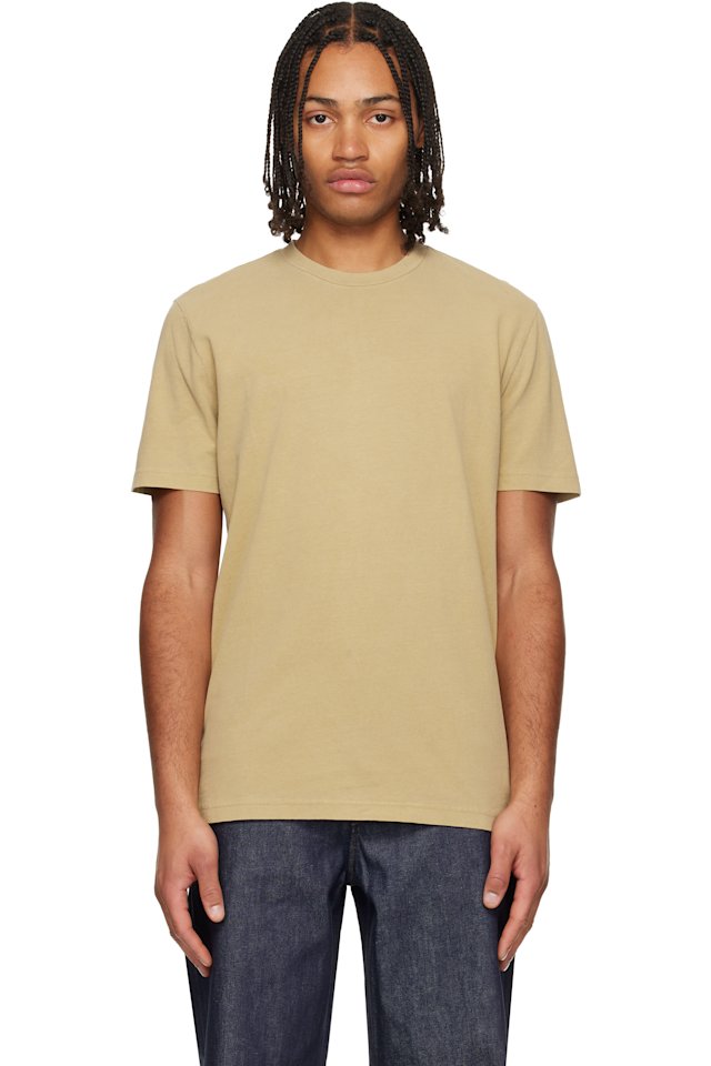 A.P.C. — Beige 'APC Printemps 26' T-shirt