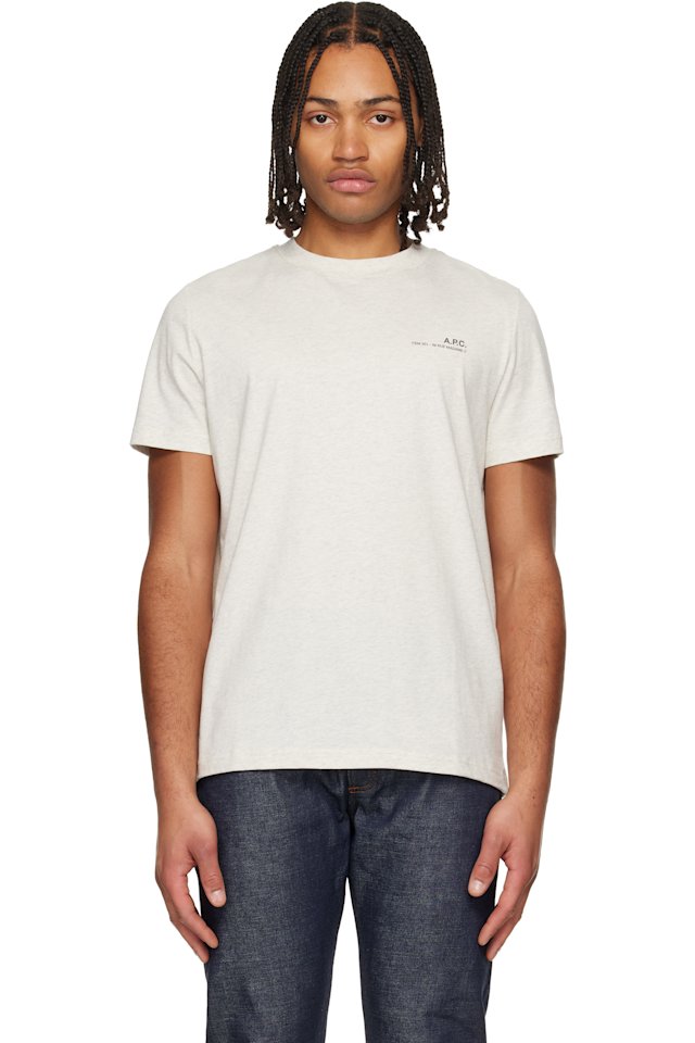 A.P.C. — Gray Standard Item T-shirt