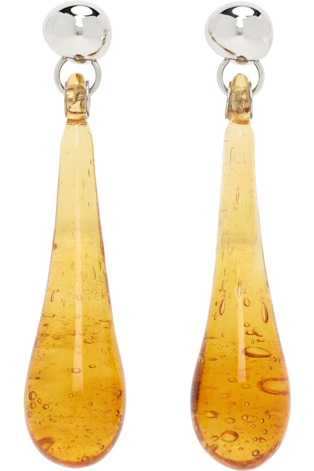 Lanvin — Glass Rocks Drop Earrings