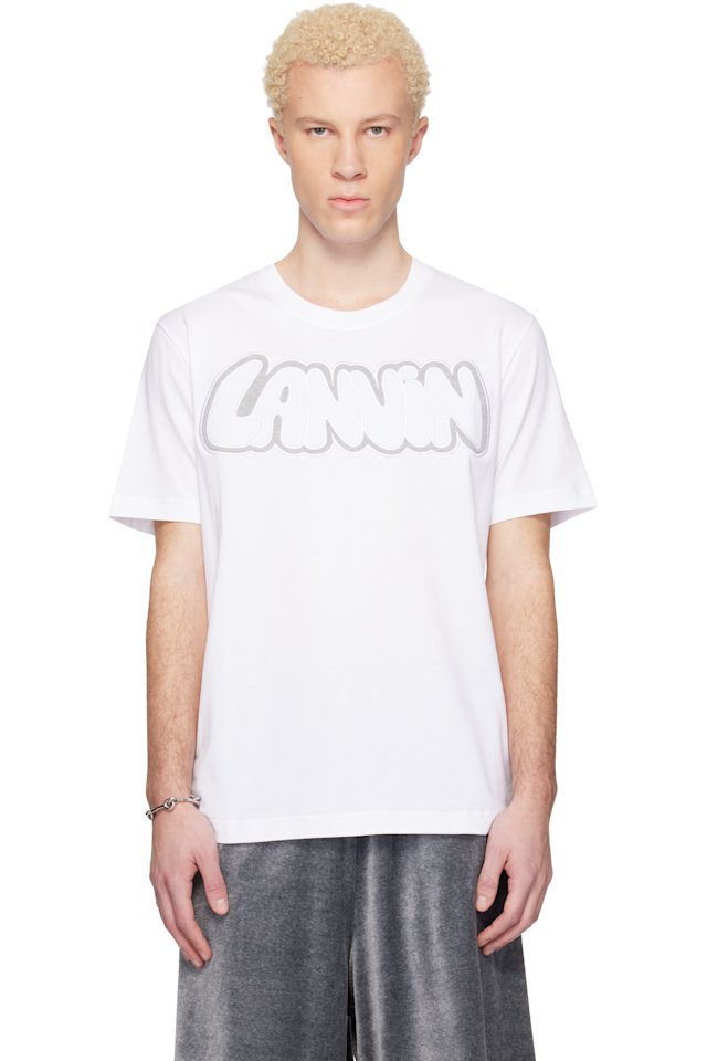 Lanvin — White Urban Curb T-shirt