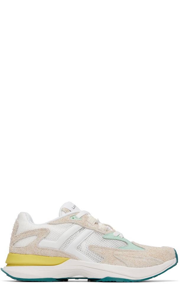 Lanvin — Multicolor JLA Transparent Sneakers