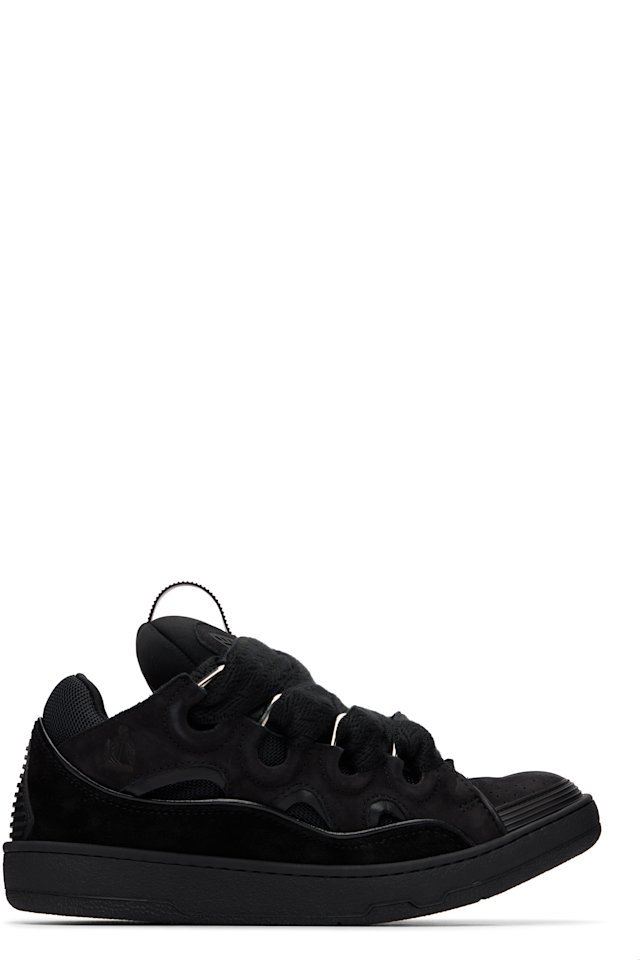 Lanvin — Black Curb Sneakers