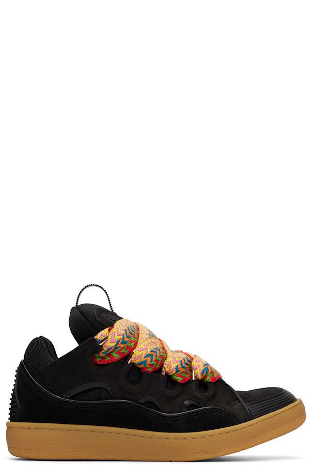 Lanvin — Black Curb Sneakers