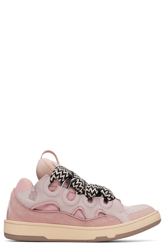Lanvin — Pink Curb Sneakers